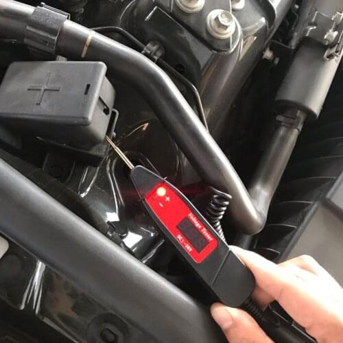 Multi-use Durable 5-36V Car LCD Digital Electric Voltage Power Test Pen Probe Detector Non-Contact Tester Accessory LED Light
