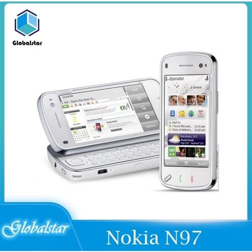 Nokia N97 Refurbished N97 Original Nokia N97 32GB Mobile Phone Unlocked 3G Wifi 5MP GPS cellphone