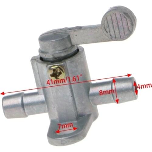 2019 New 8mmInline Motorcycle Fuel Tank Tap On/Off Petcock Switch For Quad Buggy Dirtbike Auto Supplies