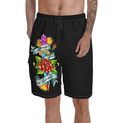 Beach Breathable Quick Dry Nerdy Vintage Sports Ed Hardies Y2k Cyber Hawaii Pants