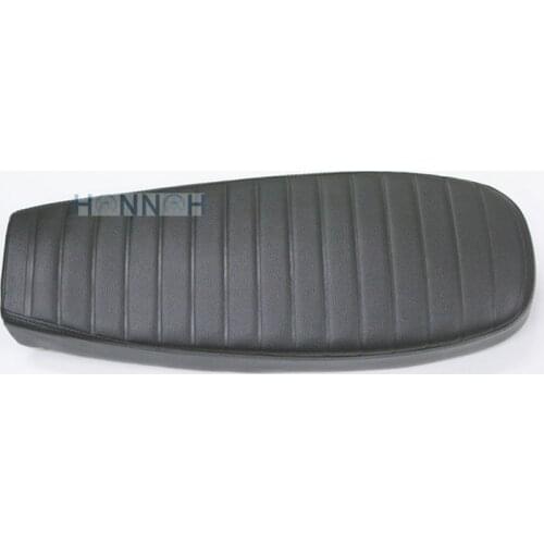 64CM Cafe Racer Seat BLACK AND ORANGE SEAT MOTOCYCLE SADDLE MOTORCYCLE RACER SEAT HUMP MASH CAFE RETRO LOCOMOTIVE CUSHION seat