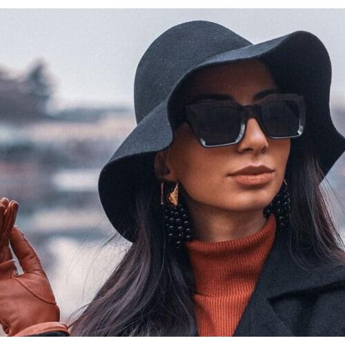 HKNA Classic Square Sunglasses Women Retro High Quality Sun Glasses Women/Men Luxury Brand Eyeglasses Vintage Gafas De Sol Mujer