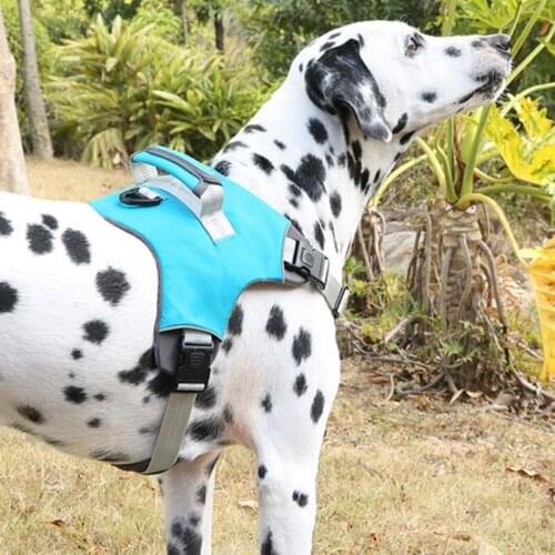 Pet Products for Large Dog Harness Reflective Safety Collar Puppy Lead Pets Vest Dog Leads Accessories