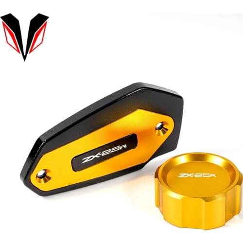 Motorcycle Rear & Front Brake Reservoir Cap Fluid Cylinder Cover for Kawasaki Ninja ZX25R ZX 25R ZX-25R 2020 2021 CNC Accessory
