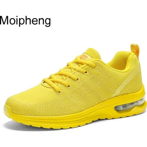 Moipheng Womens Shoes 2021 New Breathable Mesh Sneakers Women Casual Flats Woman Vulcanize Shoes Green Sneakers Zapatos De Mujer