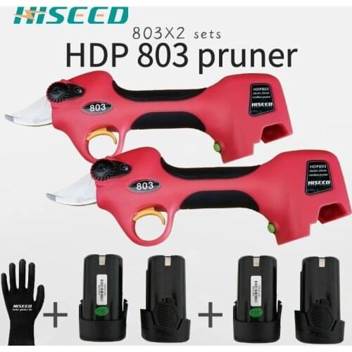 2019 new HDP803 Advance function power pruner orchard vineyard,garden electric pruner scissors,kiwi tree pruner