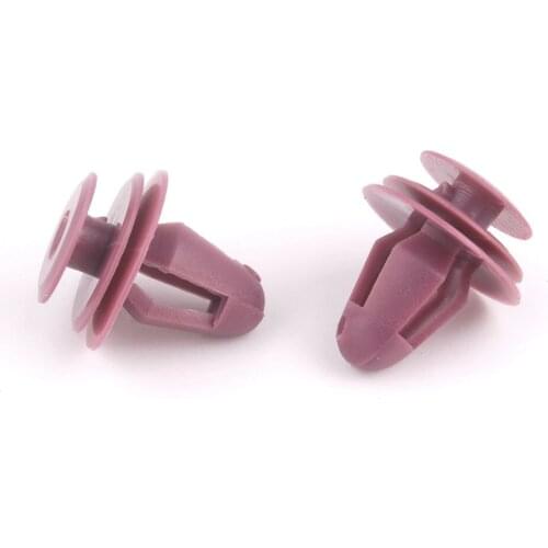 50pcs Nylon Front Rear Door Trim Board Retainer Fastener Clips 67771-12050 For 4Runner Camry Corolla Land Cruiser Prius Car Clip