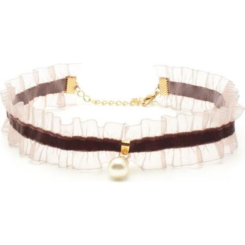 FLOWER STREAM Lace Chokers