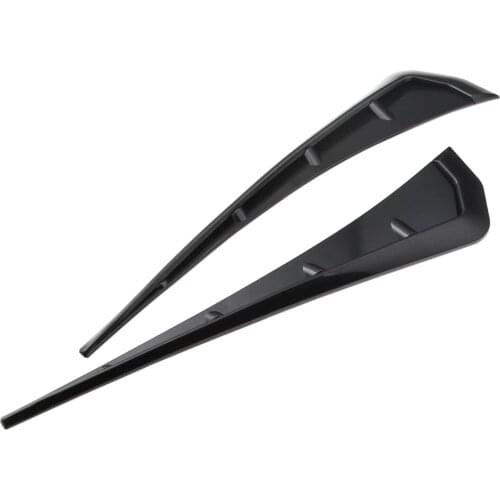 Gloss-Black Car Plastic Front Vent Cover Case For Honda Civic 16-18