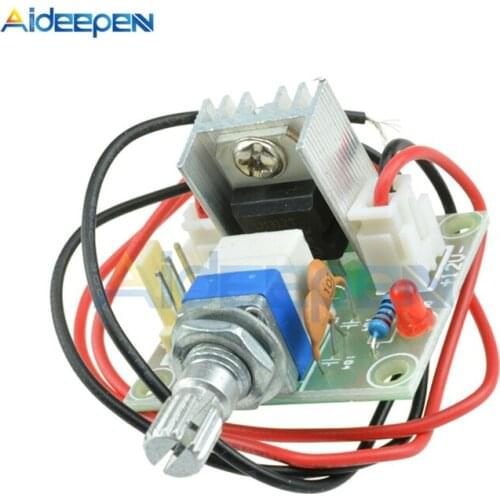 LM317 DC 3.25-15V to DC1.25V-13V Linear Converter Step Down Buck Voltage Regulator Board Speed Control Module