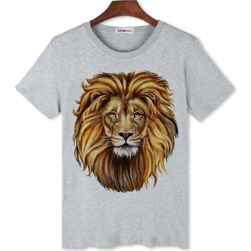 Bgtomato New Style Compression Shirt the King of Lion 3d T-Shirt Mens Good Quality Brand Tops Summer Fashion Anime Tshirt