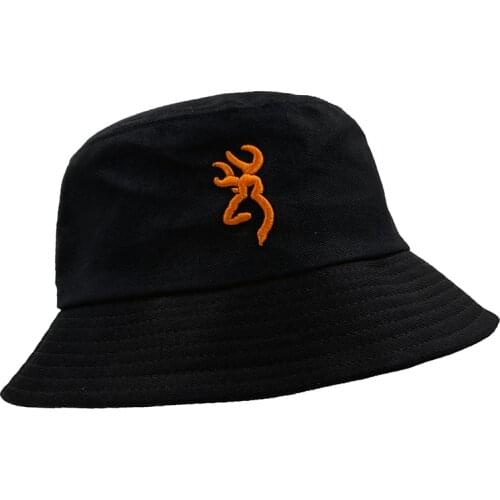 New arrival Browning Bucket Hats for Women Summer All-match fishermans hat Outdoor sunshade cap sun hat mens Panama hat