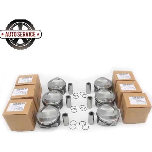 For Audi A4 A5 A6 A8 A7 Sportback Q7 S4 S5 S6 S8 Quattro 3.0TFSI CREC CRED Piston & Piston Rings Assembly 06E 107 065 EC 22MM