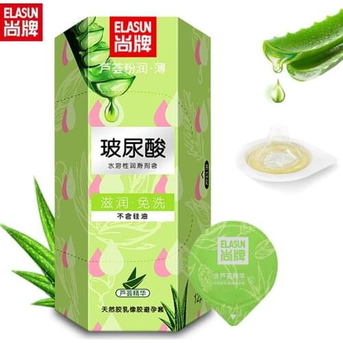 Extra lubricant Condom For Men Aloe Hyaluronic acid Ultra Thin Delay Smooth Condoms penis sleeve Adult Contraception Safe Sex