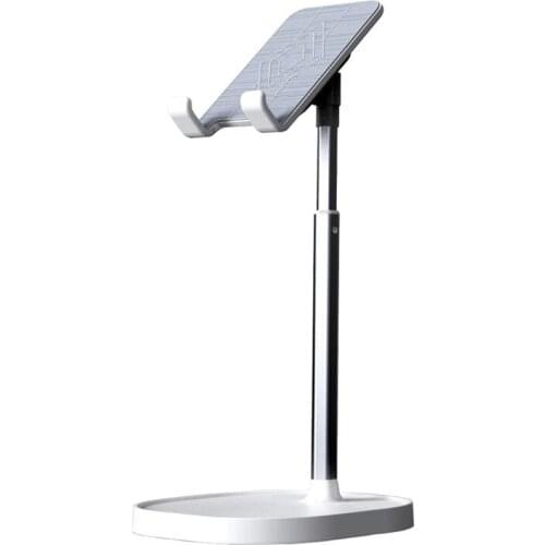 Adjustable Telescopic Phone Stand Holder Metal Desktop Mount Tablet Bracket