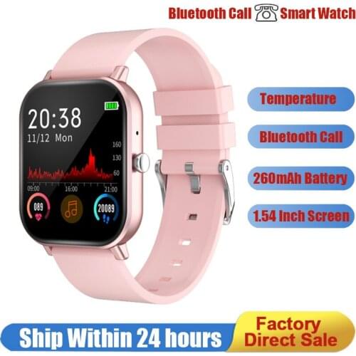 Smart Watch Bluetooth Call Heart Rate Blood Pressure Monitor Men Women Waterproof Sport P8 Smartwatch for IOS Android