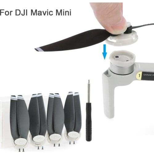 8PCS Replacement Propellers For DJI Mavic Mini Drone Light Weight 4726F Props Blade,With Paddle Mount Base Wing Fans Accessory