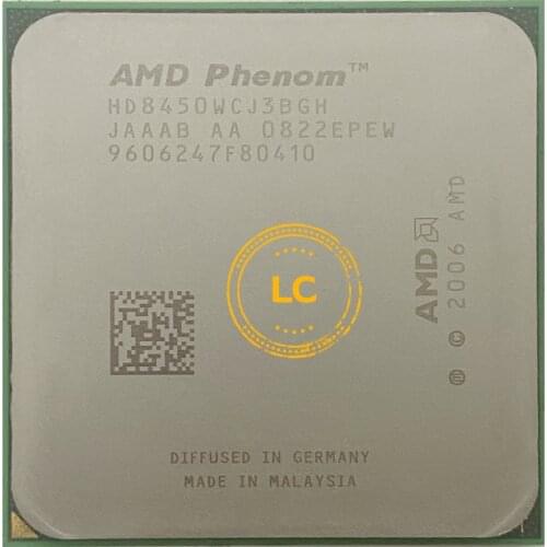 AMD Phenom X3 8450 2.1 GHz Triple-Core CPU Processor HD8450WCJ3BGH Socket AM2