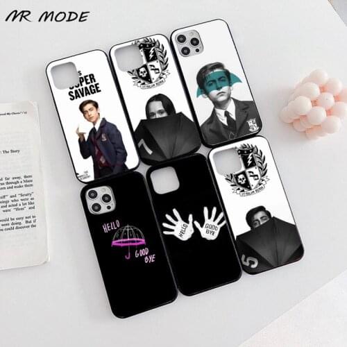 Umbrella Academy Phone Case for iPhone 11 12 pro XS MAX 8 7 6 6S Plus X 5S SE 2020 XR Soft silicone Cover Shell