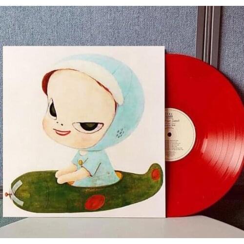 Japanese Painter Nara Yoshitomo Cartoon Oil Painting Hand Made On Canvas Graffiti Art Oil Painting For Kids Wall Decoration