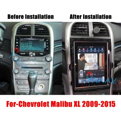 10.4 Inch HD Vertical Screen GPS Navigation Car Radio For-Chevrolet Malibu XL 2009-2015 Multimedia Audio Video Player Head Unit