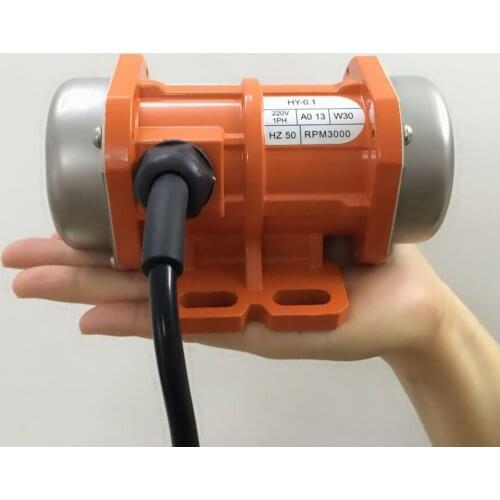 30W/40W Vibrating Motor 110V/220V/380V Horizontal Mini Vibration Motor Industrial Vibrator Motor Machine 20kg Vibrating Force