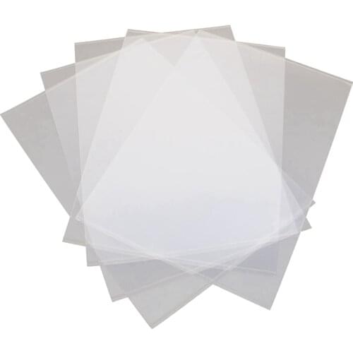 5 Sheets FEP Film 140X200mm x 0.1mm DLP LCD SLA Resin 3D Printer for Elegoo Mars Wanhao Duplicator D7, Photon