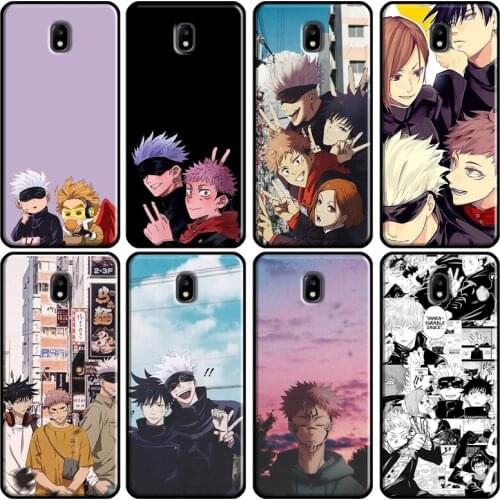 Jujutsu Kaisen Yuji Itadori Satoru Gojo Cover For Samsung Galaxy J1 J3 J4 J5 J6 J7 2016 2017 A3 A5 A6 A8 A9 J2 Core J8 2018 Case