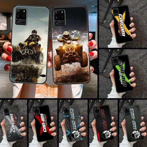 Can Am Can-am Team Phone case For Samsung Galaxy Note 4 8 9 10 20 S8 S9 S10 S10E S20 Plus UITRA Ultra black silicone bumper