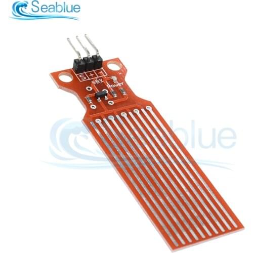1Pcs Rain Water Level Sensor Water Droplet Detection Depth For Arduino Compatible With UNO MEGA 2560