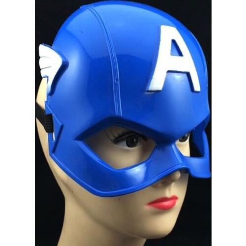 Halloween PVC Cosplay US Bule Mask Props Mask