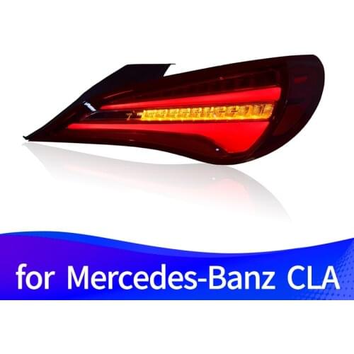 Taillight Assembly for Mercedes-Banz Cla LED running light LED brake light LED turn signal LED fog light LED reversing light