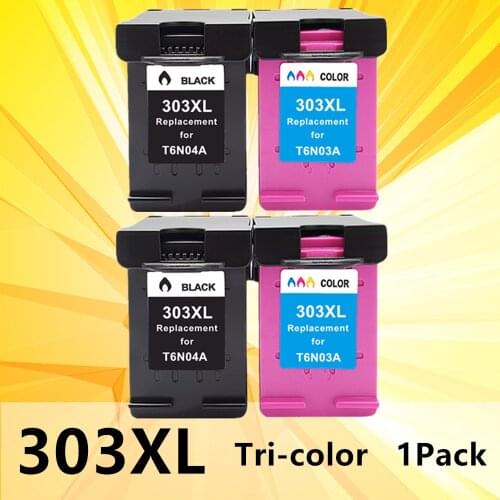 303XL For HP303 for Hp 303 Ink Cartridge Compatible for HP Envy 6220 6222 6230 6234 6252 6255 7120 7130 7132 7155 Printers