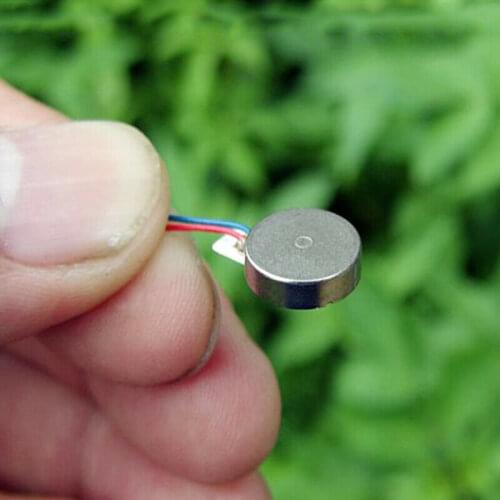 Button Type 1030 Motor DC 3V Vibration Motor Coin Flat Vibrating Micro Mini Flat for DIY Cell Phone Messager Whosale&DropShip