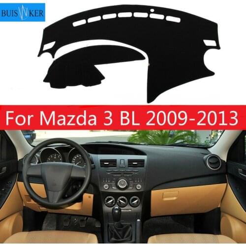 Car Dashboard Cover Dash Mat For Mazda 3 BL 2009 2010 2011 2012 2013 Automobile Non-slip Sun Shade DashMat Pad Carpet