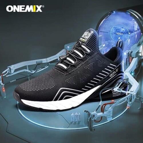 ONEMIX Sneakers Women Tennis Cushioning Athletic Fitness Lightweight Outdoor Sports Men Tennis shoes Original Authentic