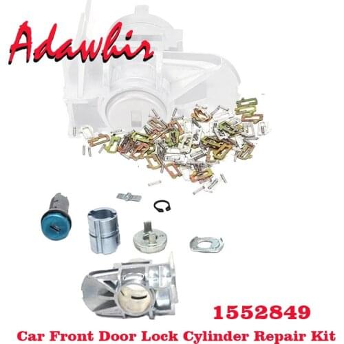 Car Front Door Lock Cylinder Repair Kit 1552849 Fit for Ford Fit for Focus Fit for C-Max Auto Parts