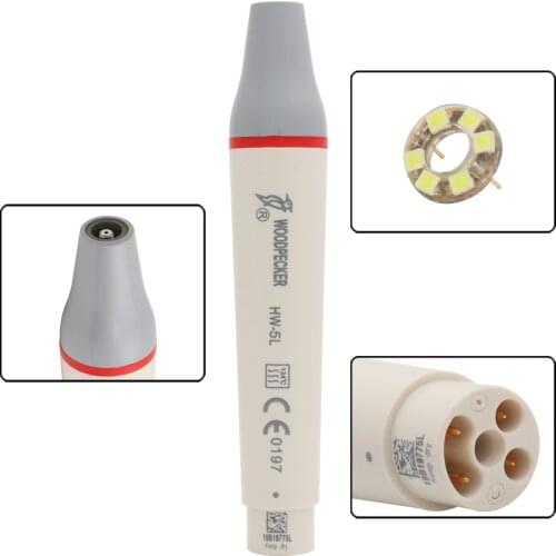 Original Woodpecker Dental Ultrasonic Scaler Handpiece Detachable LED Handpiece HW-5L Woodpecker UDS Scaler