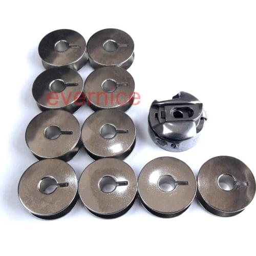 Bobbin Case+10 Bobbins For Durkopp Adler 69 Class Sewing Machines #069-00-578-04
