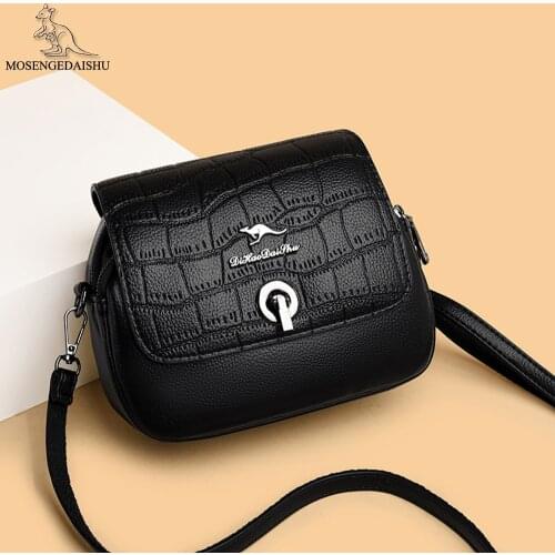 Alligator Pattern Designer Ladies Messenger Bags New Luxury Shoulder Bag Solid Color High Quality Leather Phone Bags Travel Bag