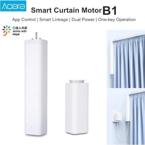 Aqara B1 Smart Curtain Motor, Remote Control Zigbee Wireless Smart Motorized Electric Timing APP Mihome Smart home
