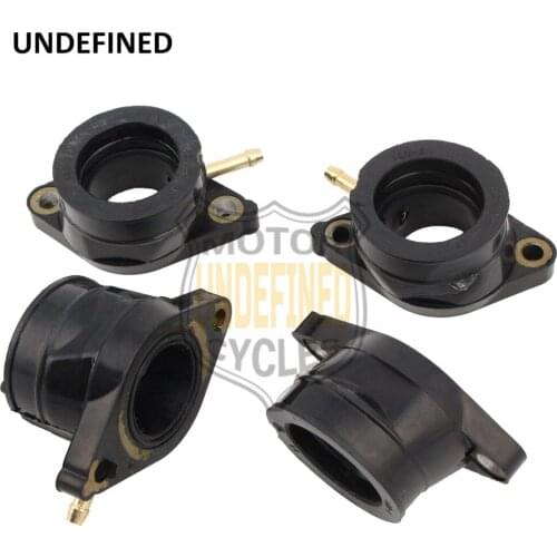Motorcycle Parts Carburetor Intake Manifold Interface Boot Set for YAMAHA XJ550 Maxim XJ550R Seca 1981-1983 XJ400 Carburateur