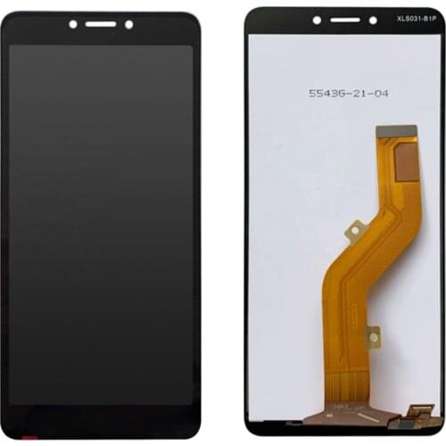 For Tecno B1P LCD Display With Touch Screen Digitizer For Tecno POP 2 Glass Combo Assembly Replacement Parts 5.45 inches Black