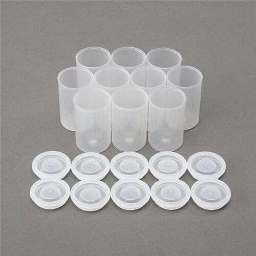 10Pcs Multifunction 35mm Film Cans Canisters Containers Empty Bottle Watercolor Paint Pigment Box Palette DIY Craft