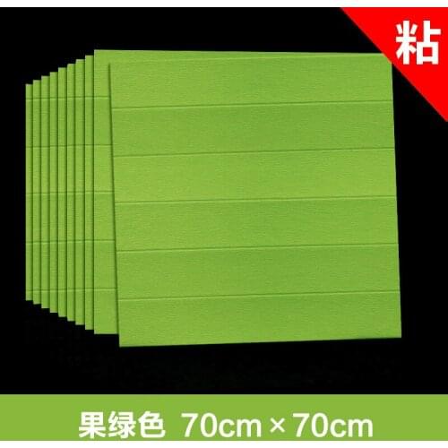 10Pcs 3D DIY Wallpaper Self-Adhesive Wall Stickers Waterproof Sticker Decor For Bedroom Kitchen 3D Wallpaper