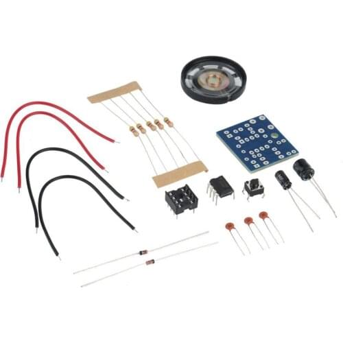 2 sets Perfect Doorbell Electronic DIY Kit for Home Security 6V PCB 3.9 x 3.5 cm new arrival