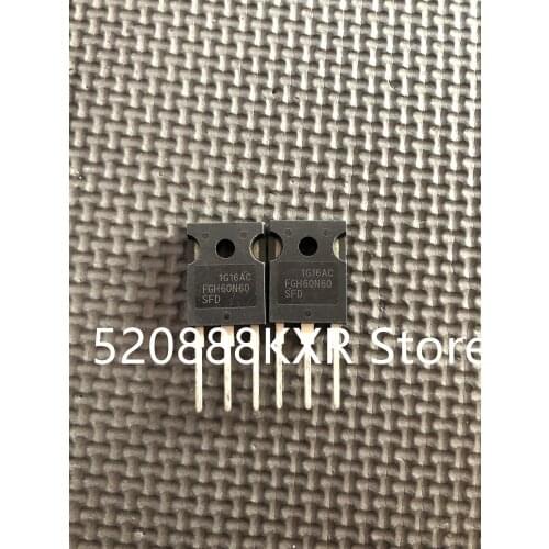 20pcs/lot FGH60N60SFD TO-3P TO-247 Common Inverter welding machine IGBT pipe 30A 1350V
