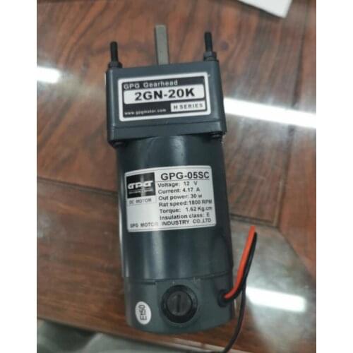 30w 2GN 20k 12.5K reduce motor take with 8mm shaft 12V