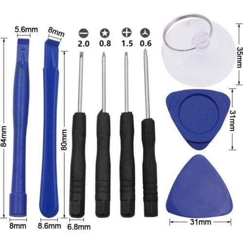 5/8/9pcs/set Mobile Phone Screen Opening Repair Tools Kit Screwdriver Set Opening Tools Disassemble Kit for IPhone Huawei Xiaomi