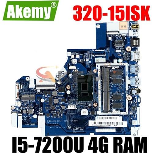 5B20N86347 For Lenovo 320-15IKB 320-17IKB V320-17IKB mainboard DG421 DG521 DG721 NM-B241 Laptop motherboard I5-7200U 4G RAM